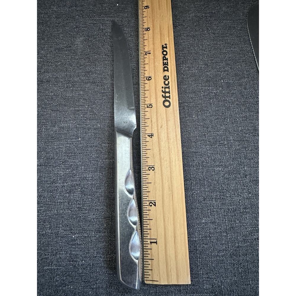 Vintage Hull Stainless Russel Wright Pinch Dinner Knife MCM Replacement - Picture 2 of 5
